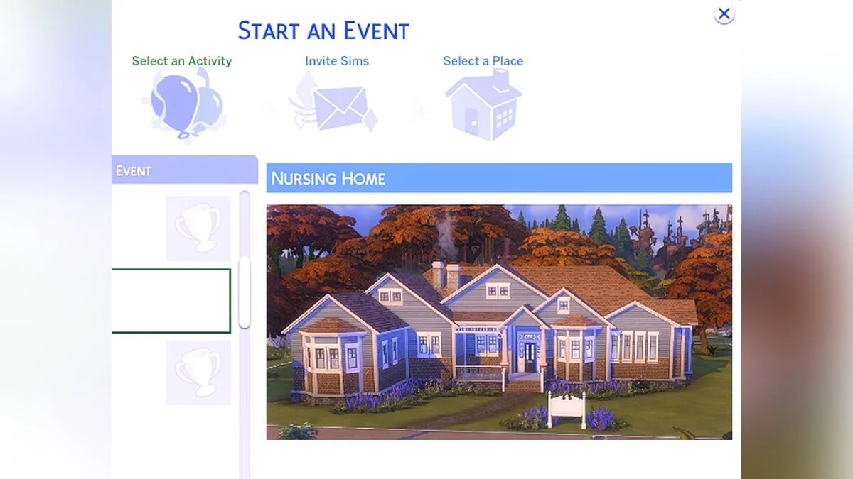 The Sims 4 — Дом престарелых