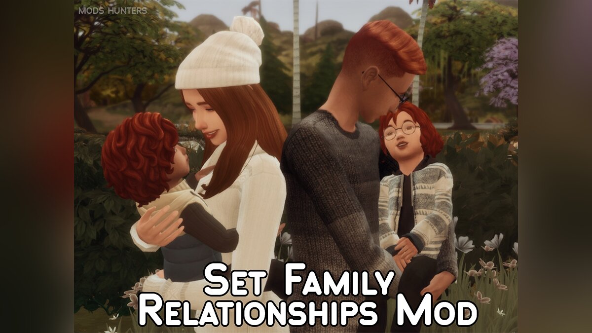 The Sims 4 — Мод на добавление родственных связей