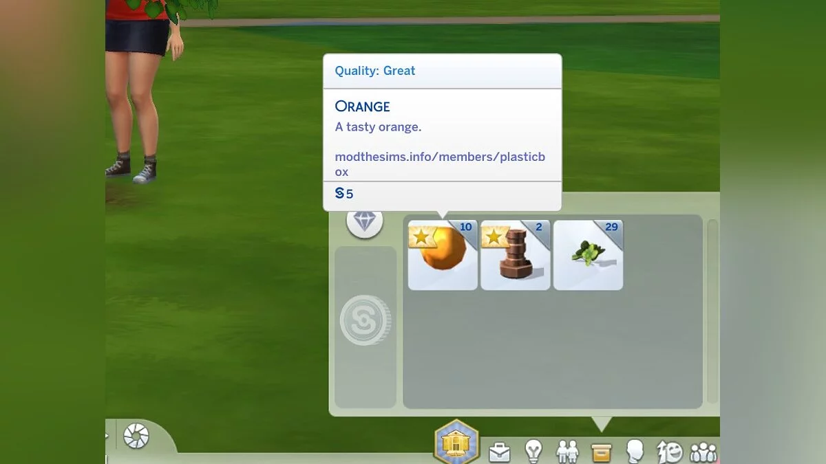 The Sims 4 — Апельсиновое дерево
