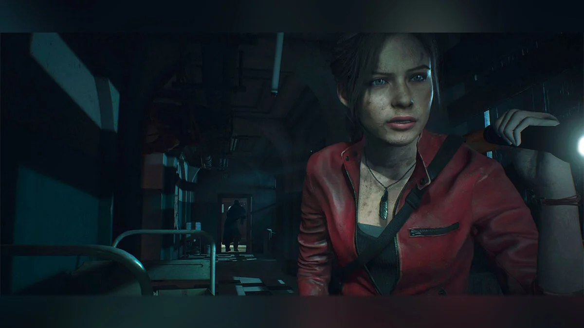 Resident Evil 2 — Походка и стойка Ады у Клэр