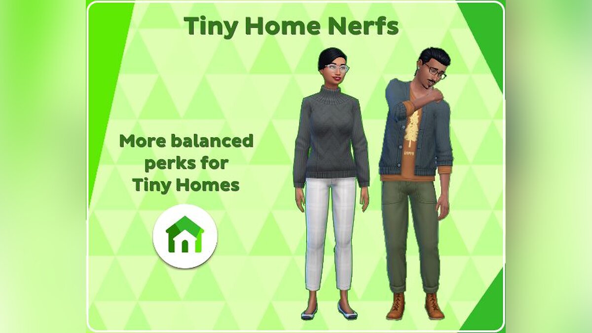 The Sims 4 — Сбалансированные крошечные жилые дома