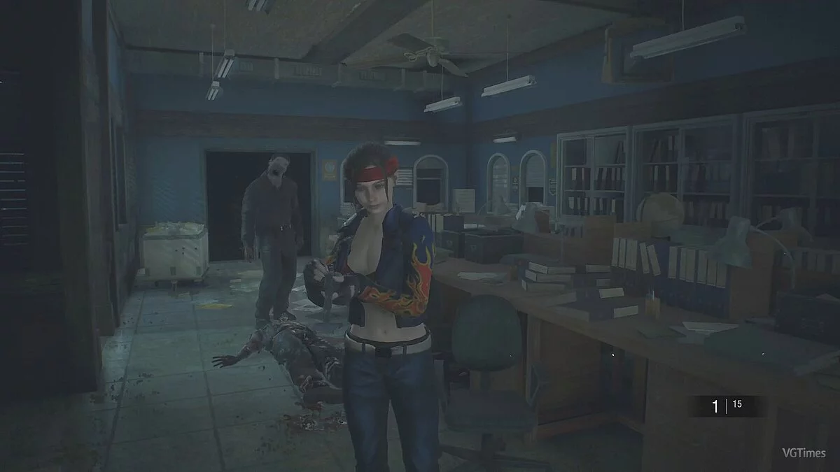 Resident Evil 2 — Ремейк классической огненной куртки для Клэр