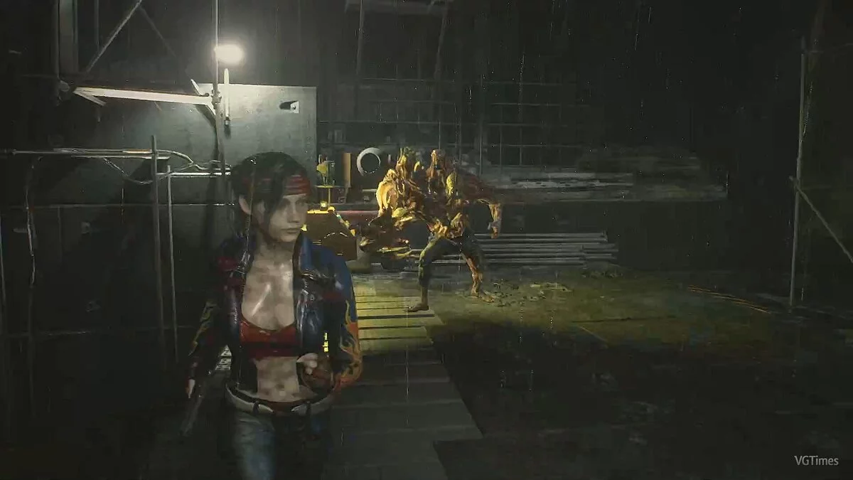 Resident Evil 2 — Ремейк классической огненной куртки для Клэр