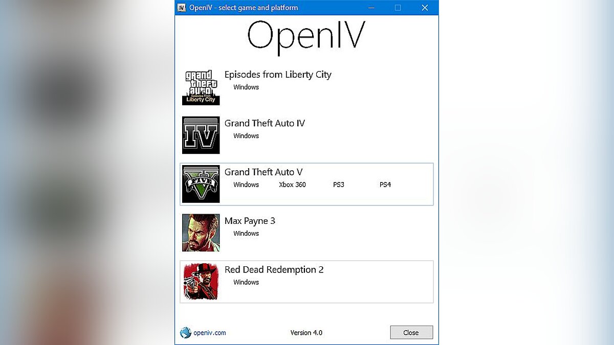 Red Dead Redemption 2 — OpenIV 4.0