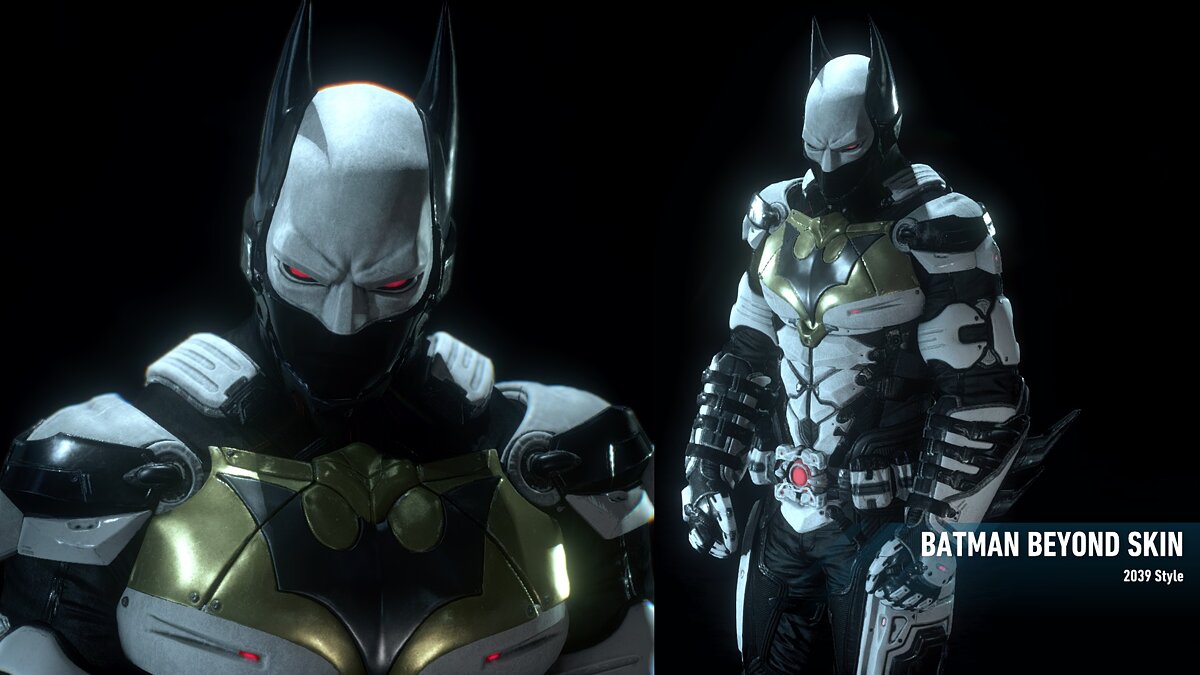 Batman: Arkham Knight Game of the Year Edition — White Batman Beyond 2039