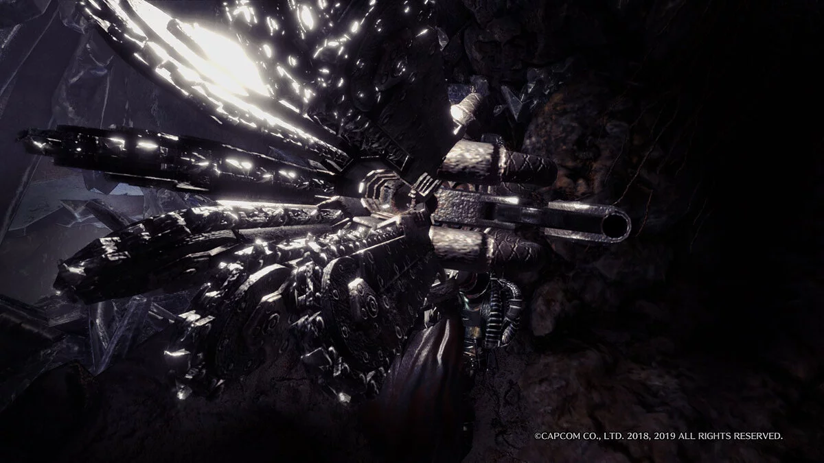 Monster Hunter: World — Пушка с 7 бензопилами