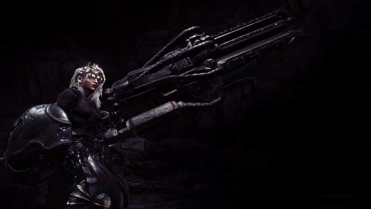 Monster Hunter: World — Пушка с 7 бензопилами