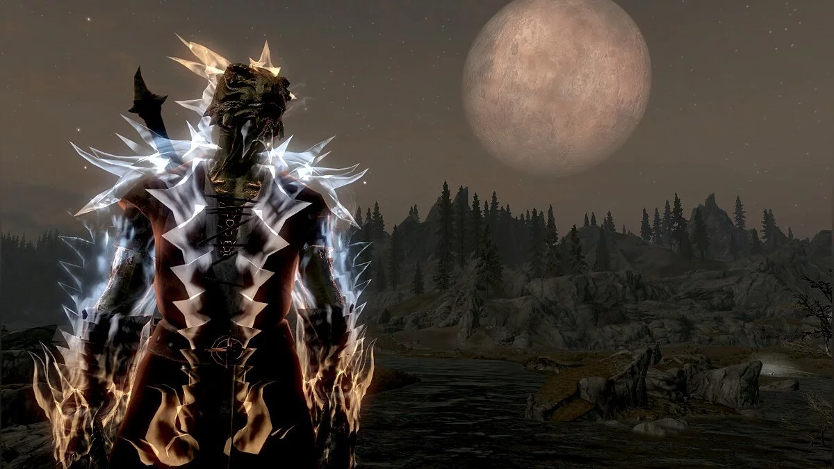 The Elder Scrolls 5: Skyrim Legendary Edition — Сила и техники из аниме Dragon Ball