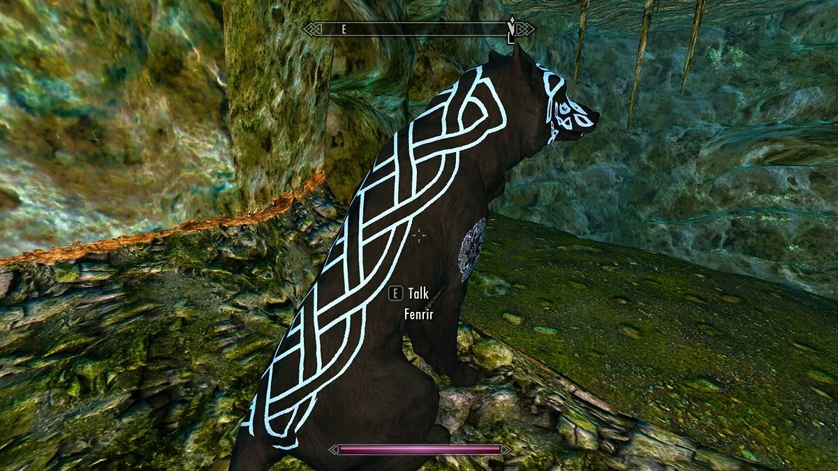 The Elder Scrolls 5: Skyrim Legendary Edition — Фенрир Морозный Волк