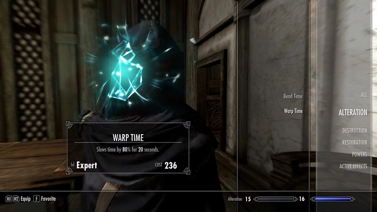 The Elder Scrolls 5: Skyrim Legendary Edition — Заклинания - замедление времени