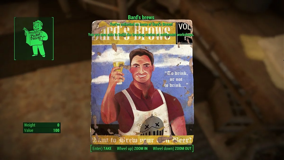 Fallout 4: Game of the Year Edition — Построй свой пивоваренный завод