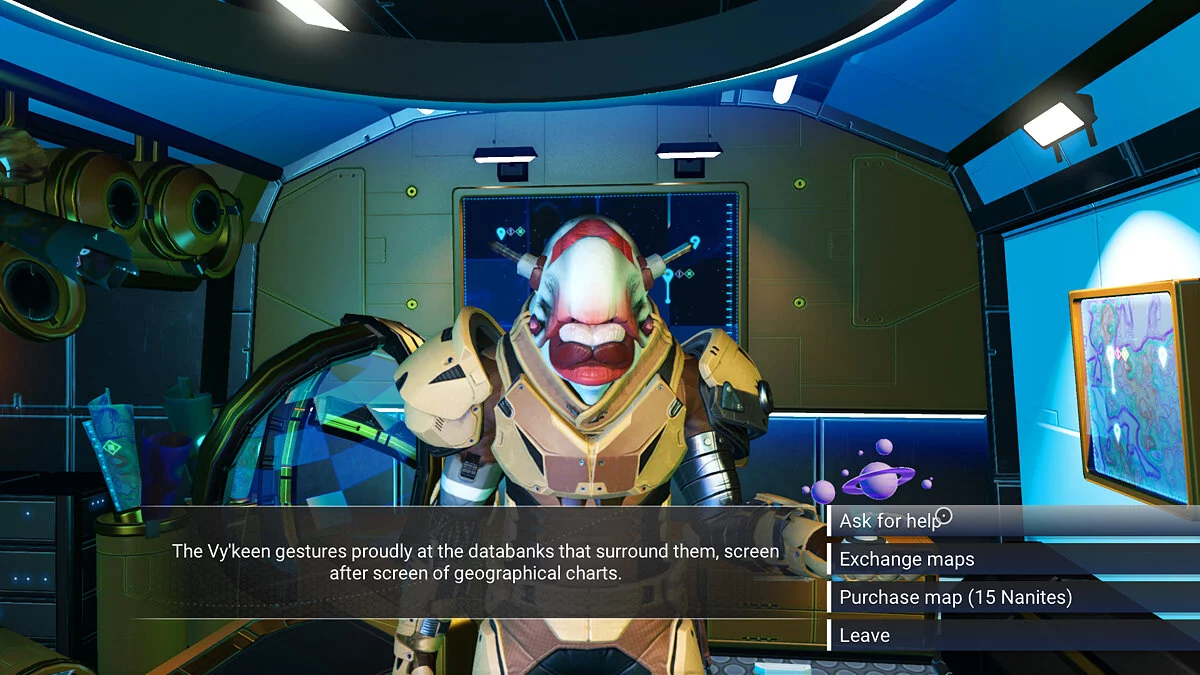 No Man&#039;s Sky — Сокращение диалогов перед торговлей