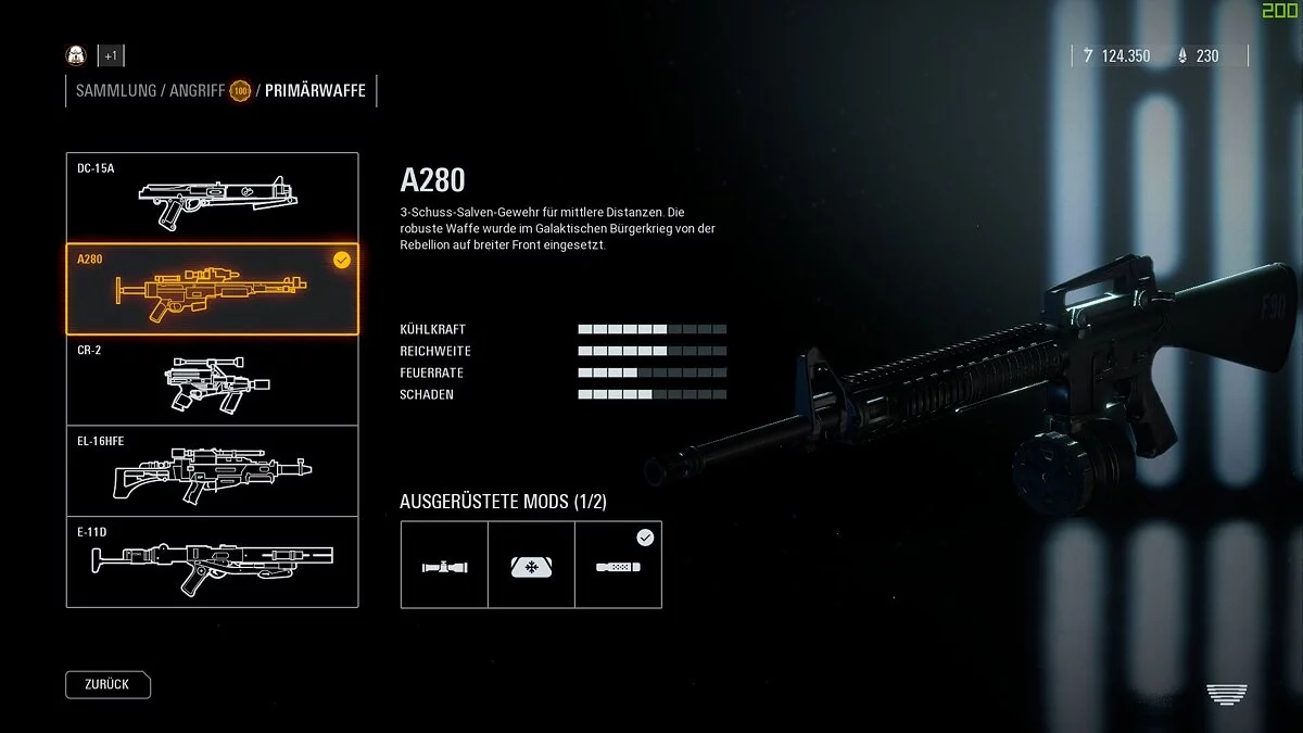 Star Wars: Battlefront 2 — M16A4 - полностью настраиваемый и с настоящими звуками