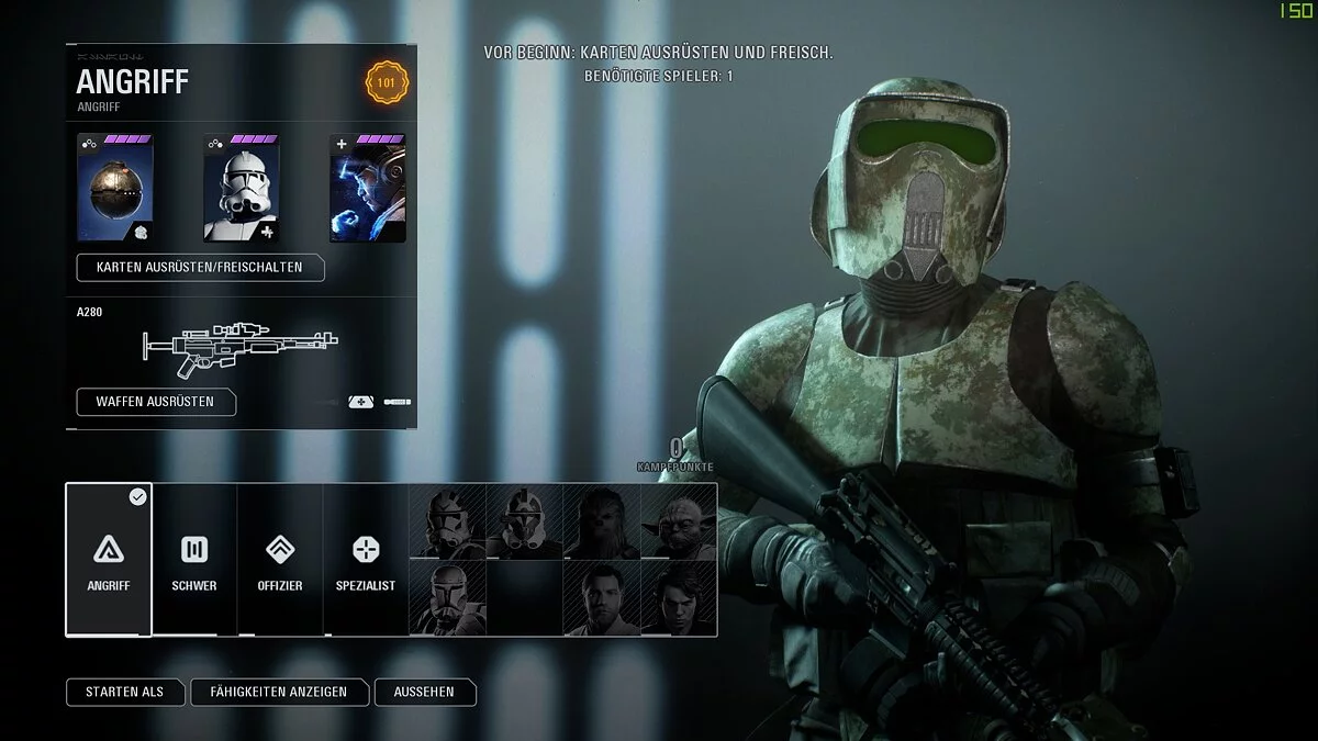 Star Wars: Battlefront 2 — M16A4 - полностью настраиваемый и с настоящими звуками