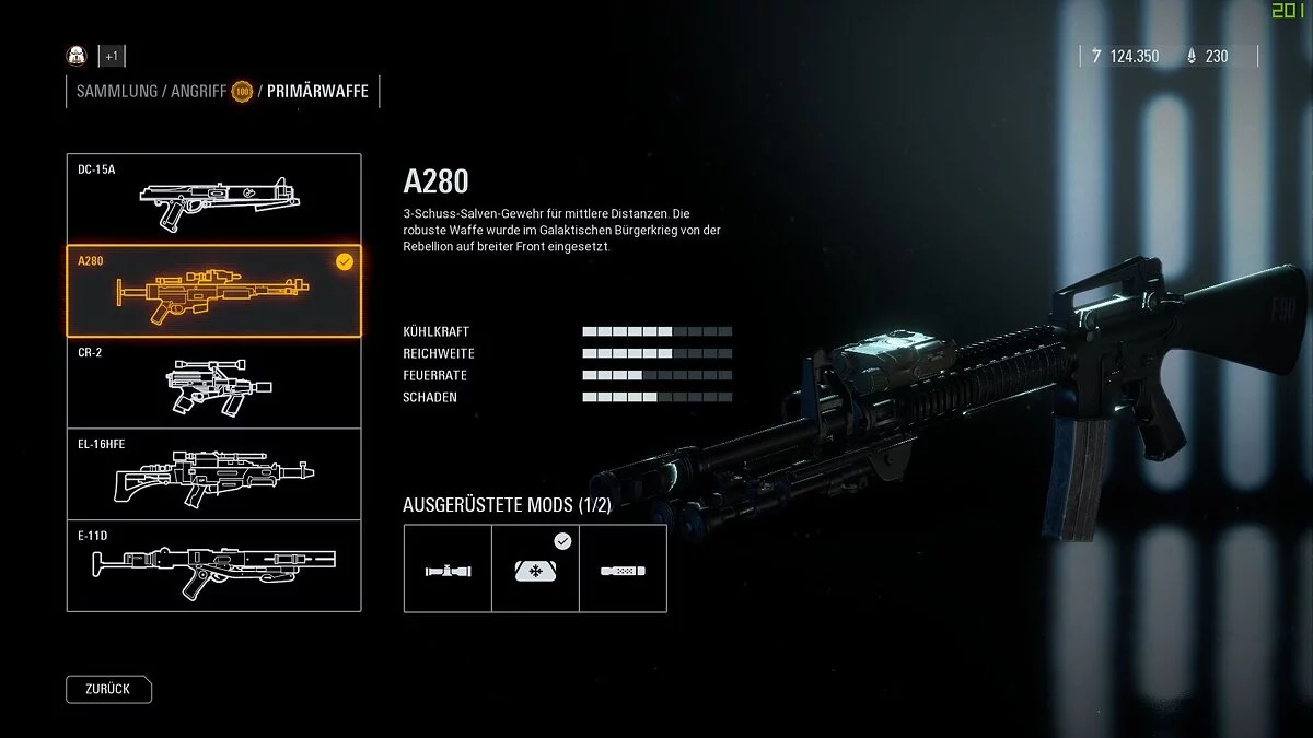 Star Wars: Battlefront 2 — M16A4 - полностью настраиваемый и с настоящими звуками