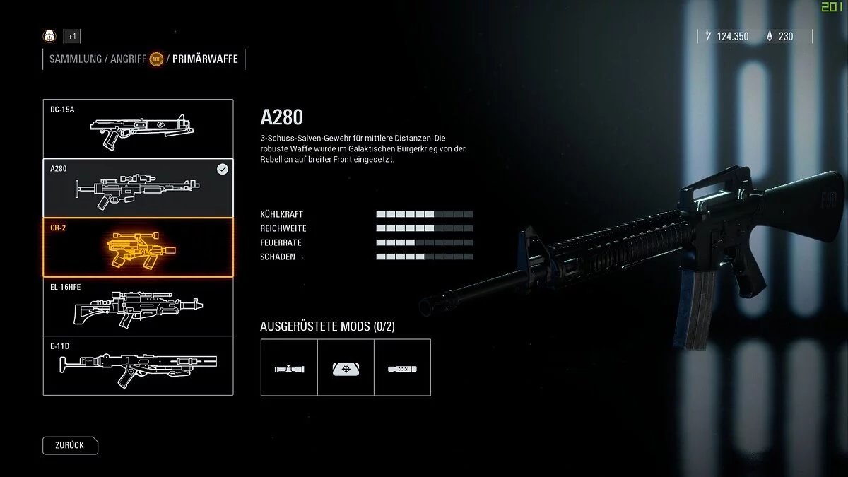 Star Wars: Battlefront 2 — M16A4 - полностью настраиваемый и с настоящими звуками