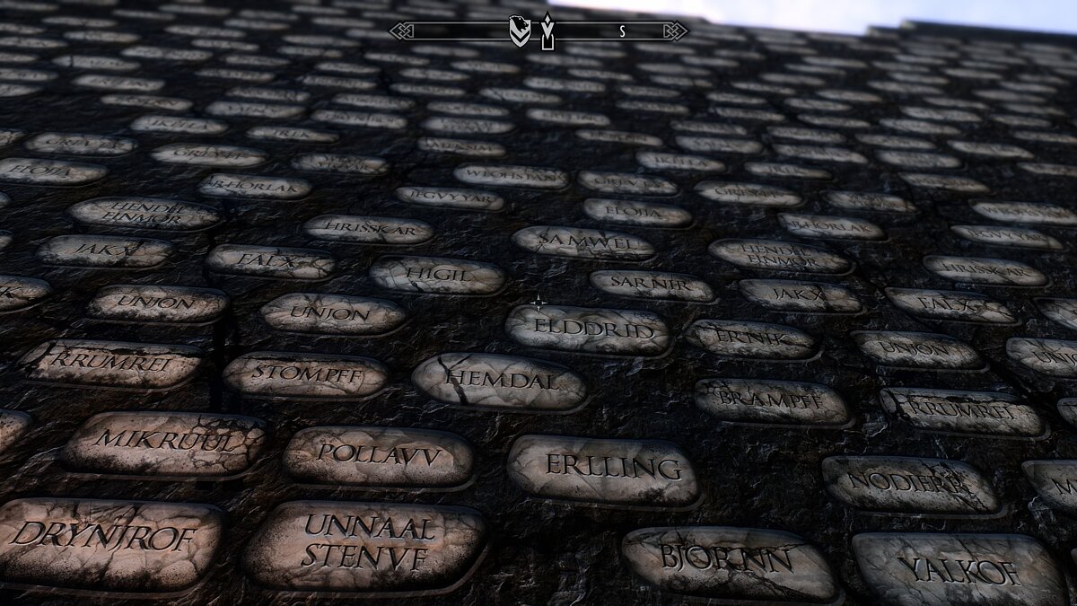 Elder Scrolls 5: Skyrim Special Edition — Мемориальная стена в Виндхельме в 4K