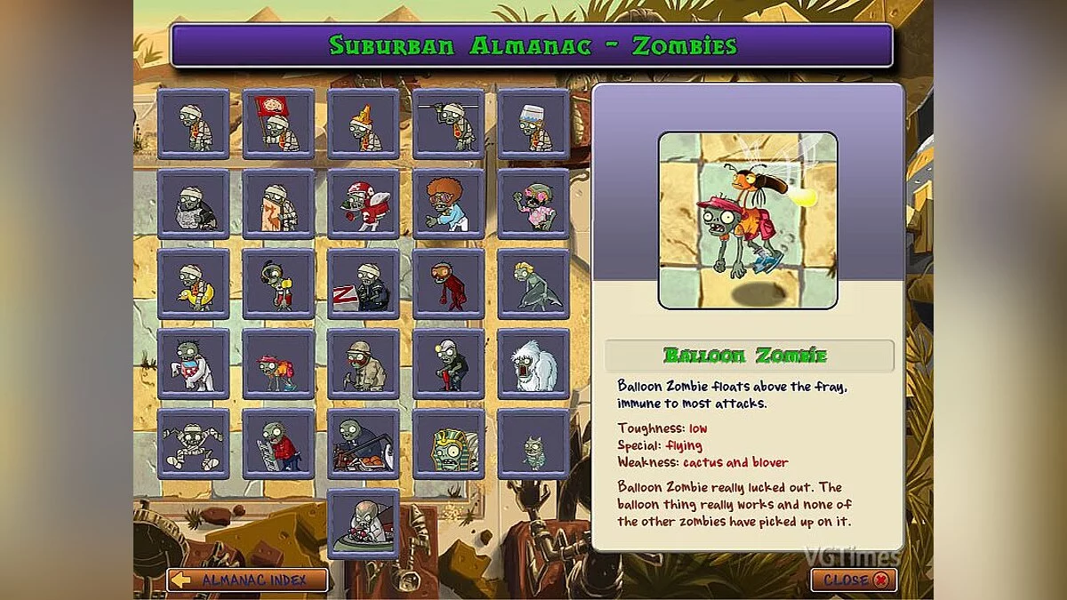 Plants vs. Zombies — Мод PvZ 2 PAK Египетская версия