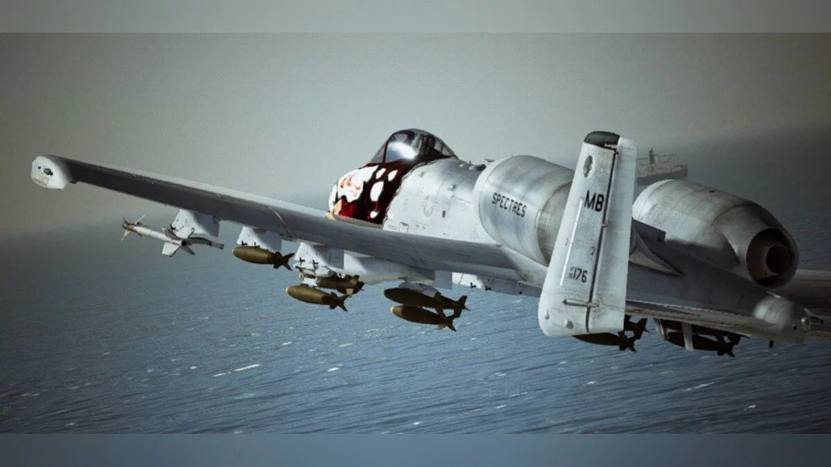 Ace Combat 7: Skies Unknown — Рисунок Гримма для A-10C