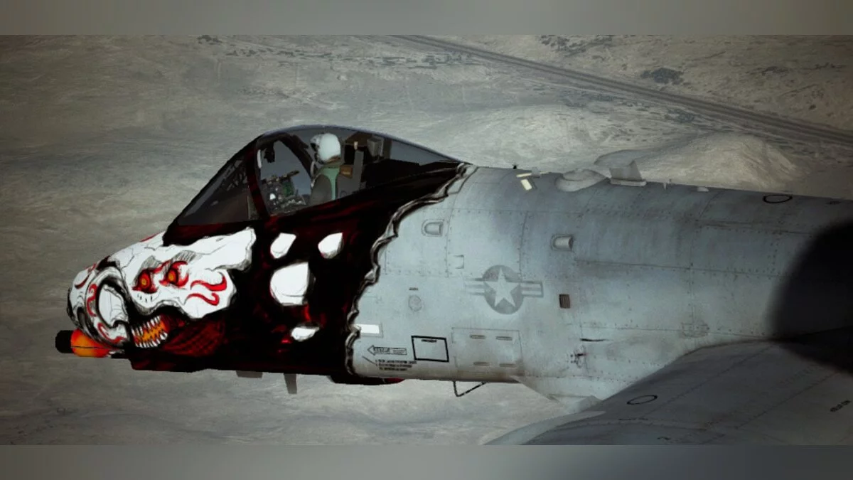 Ace Combat 7: Skies Unknown — Рисунок Гримма для A-10C