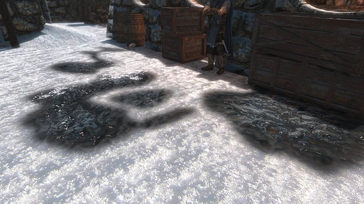 Elder Scrolls 5: Skyrim Special Edition — Лужи в 4K