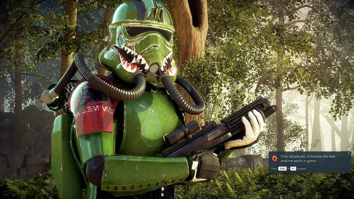 Star Wars: Battlefront 2 — Скин "Акула" для имперского штурмовика