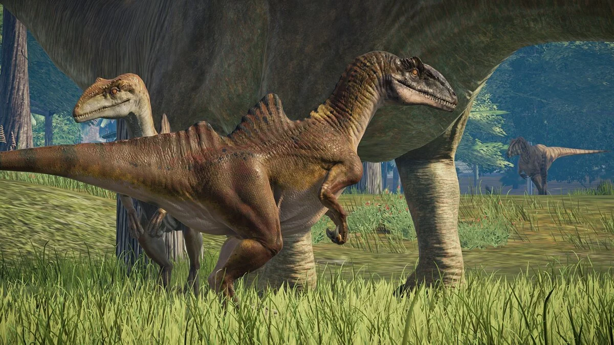 Jurassic World Evolution — Молодой конкавенатор