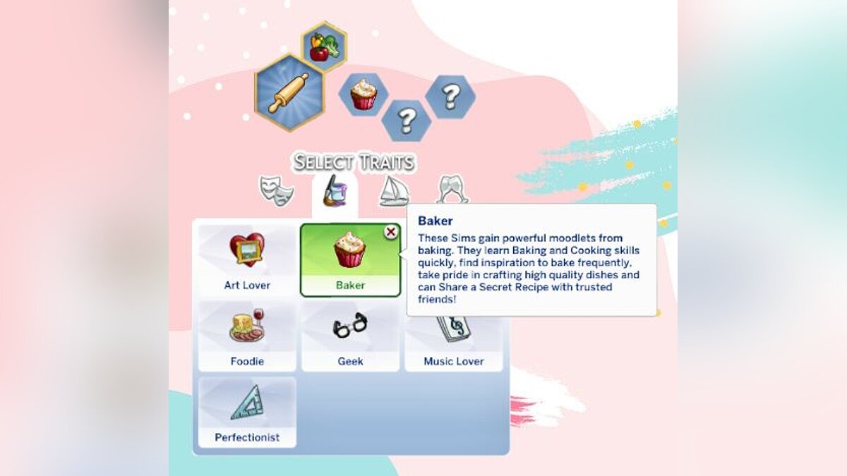 The Sims 4 — Пекарь / Кондитер (черта характера) 07.03.2020