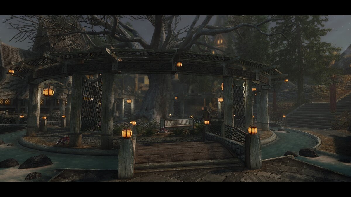 Elder Scrolls 5: Skyrim Special Edition — Новые фонари в Вайтране