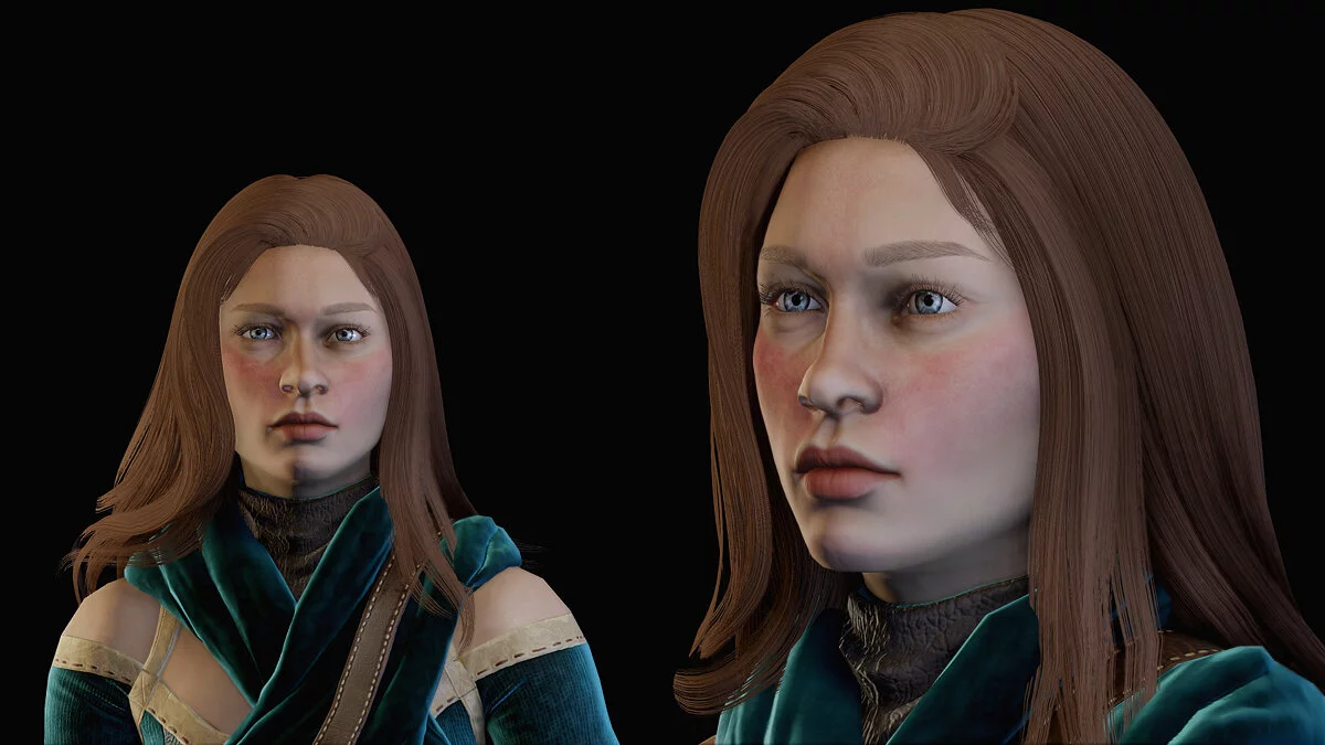 Dragon Age: Inquisition — Реалистичная кожа с порами