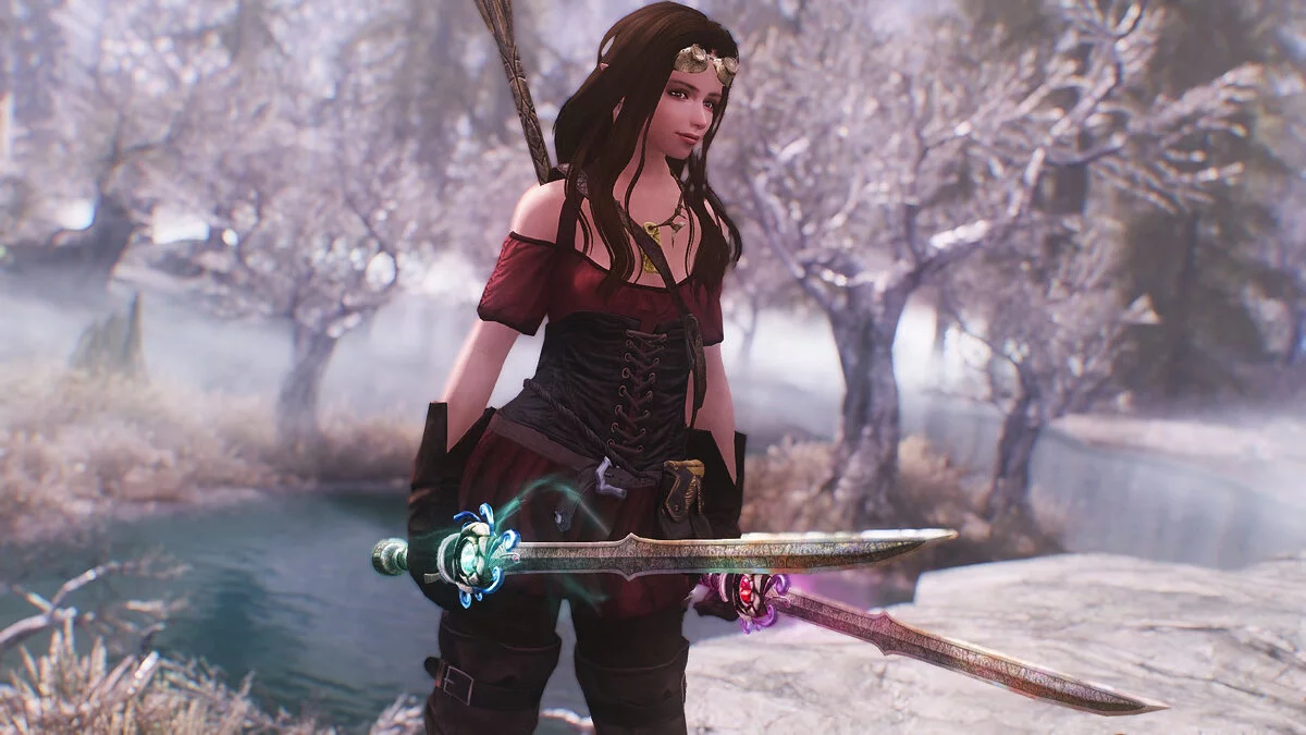 The Elder Scrolls 5: Skyrim Legendary Edition —  Вострый меч из фильма "Алиса в стране чудес" 