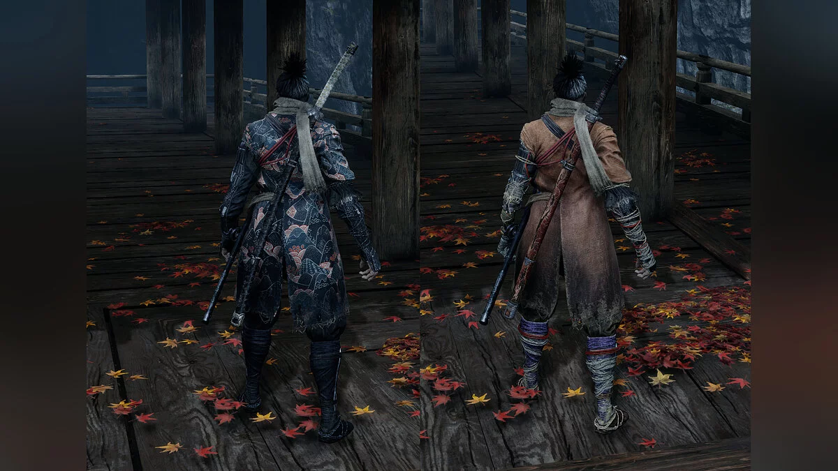 Sekiro: Shadows Die Twice — Новый плащ и белая рукоятка меча