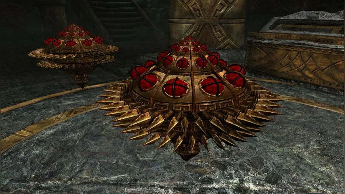 The Elder Scrolls 5: Skyrim Legendary Edition — Дварфские волчки с шипами