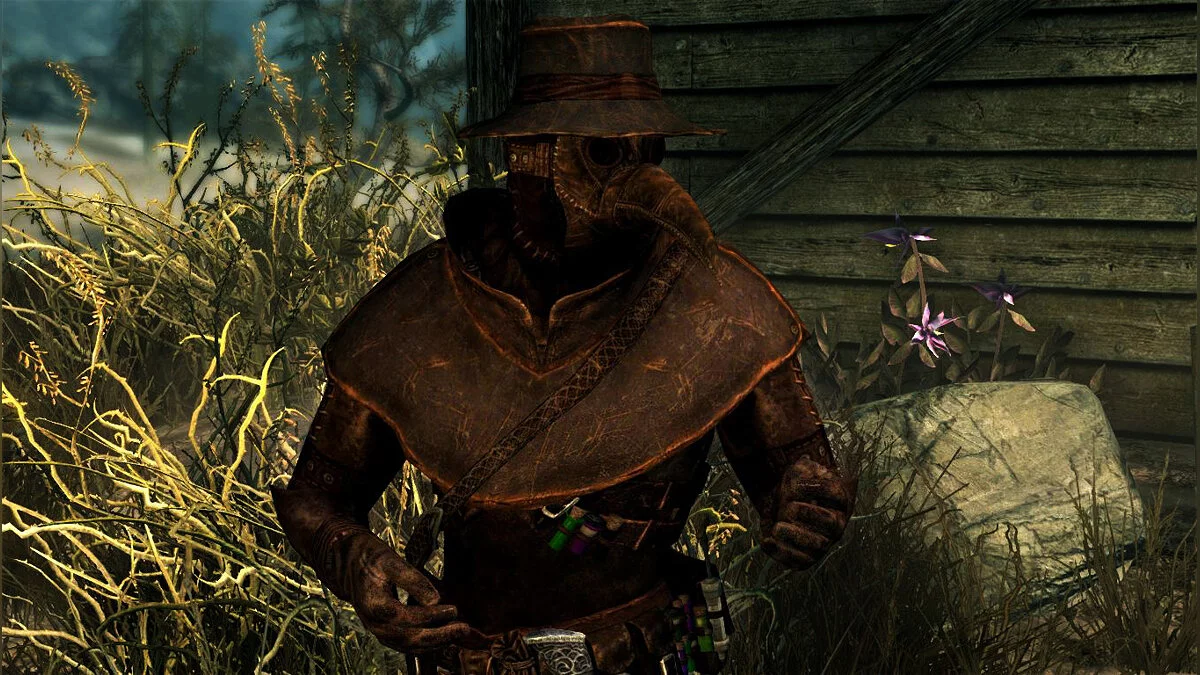 The Elder Scrolls 5: Skyrim Legendary Edition — Одежда чумного доктора
