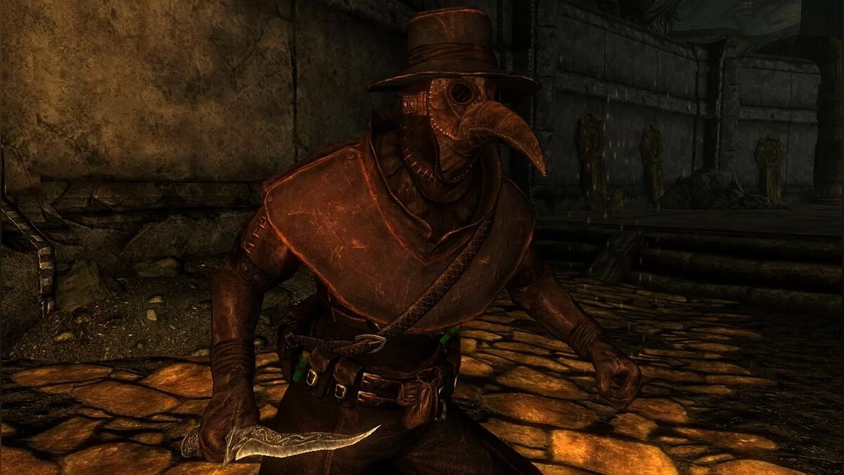 The Elder Scrolls 5: Skyrim Legendary Edition — Одежда чумного доктора
