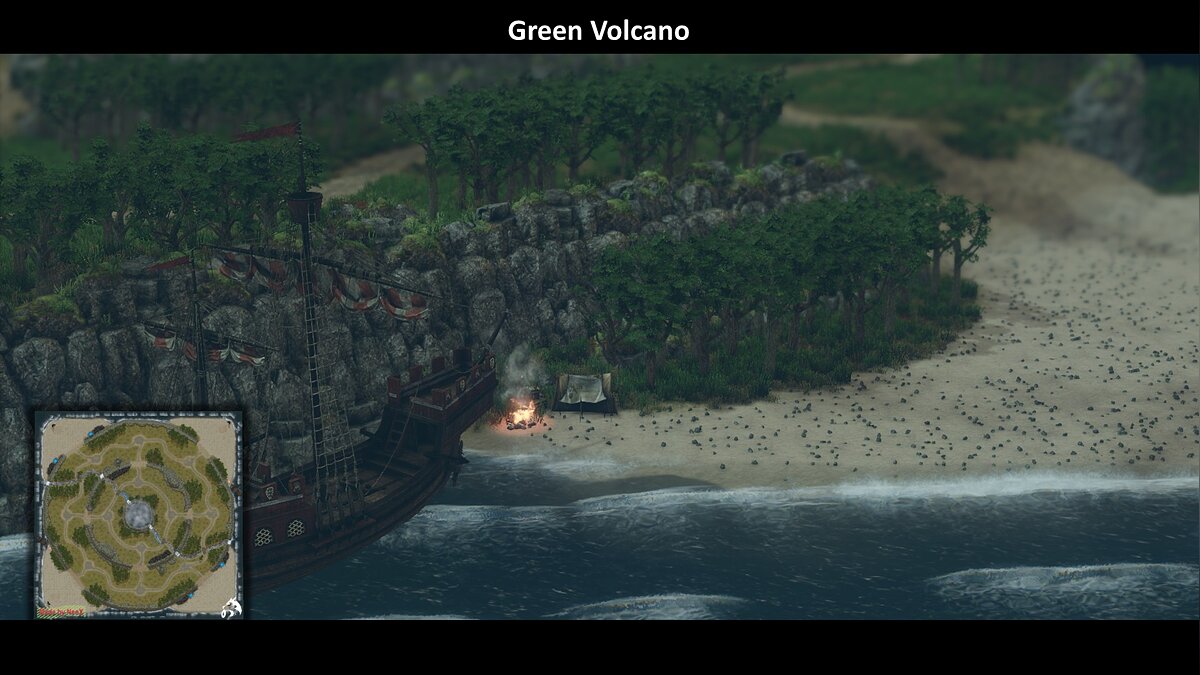 SpellForce 3 — Локация "Зеленый вулкан"