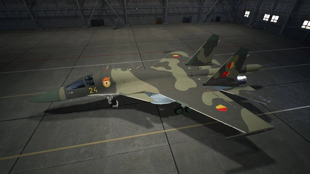 Ace Combat 7: Skies Unknown — Раскраска 172-я гвардейская эскадрилья для Су-34