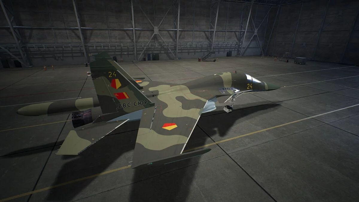 Ace Combat 7: Skies Unknown — Раскраска 172-я гвардейская эскадрилья для Су-34