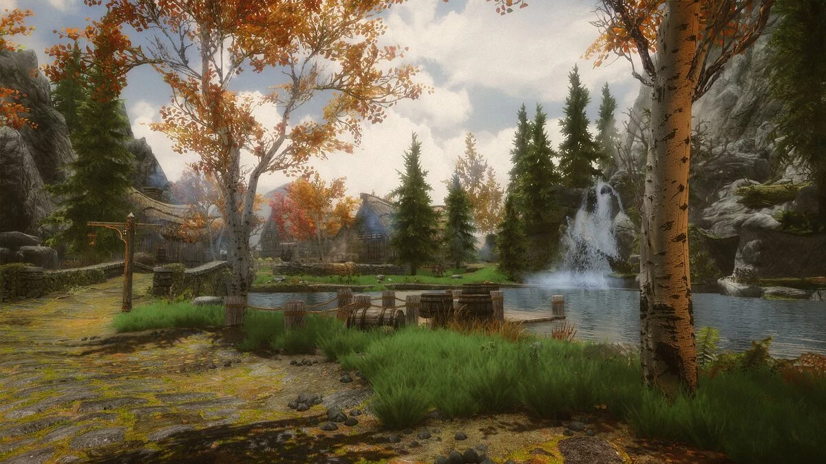 The Elder Scrolls 5: Skyrim Legendary Edition — Деревня Хелсмирр
