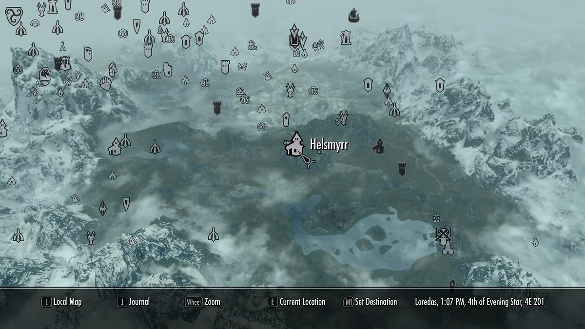 The Elder Scrolls 5: Skyrim Legendary Edition — Деревня Хелсмирр