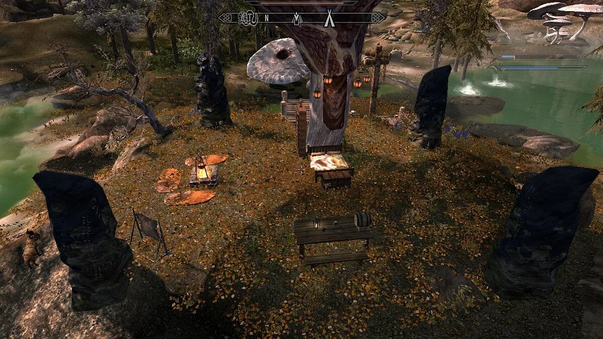 The Elder Scrolls 5: Skyrim Legendary Edition — Место для отдыха в источниках Истмарк