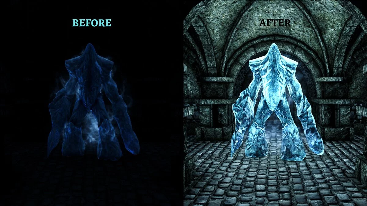 The Elder Scrolls 5: Skyrim Legendary Edition — Светящиеся атронахи