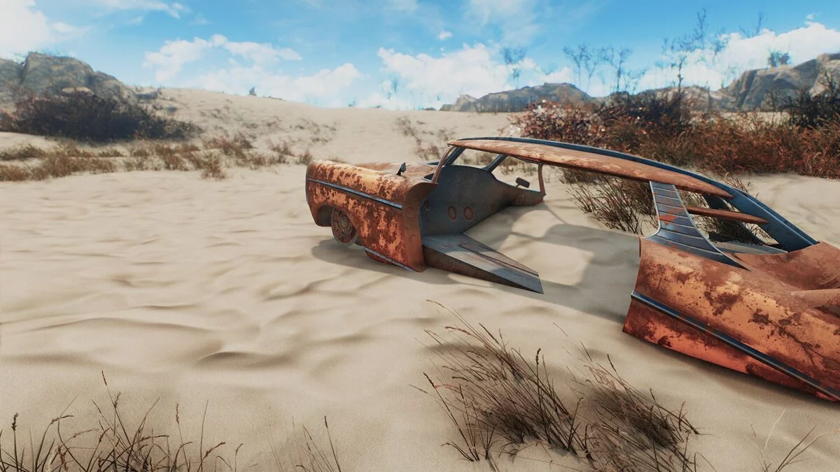 Fallout 4 — Природные ландшафты в 2K и 4K качестве