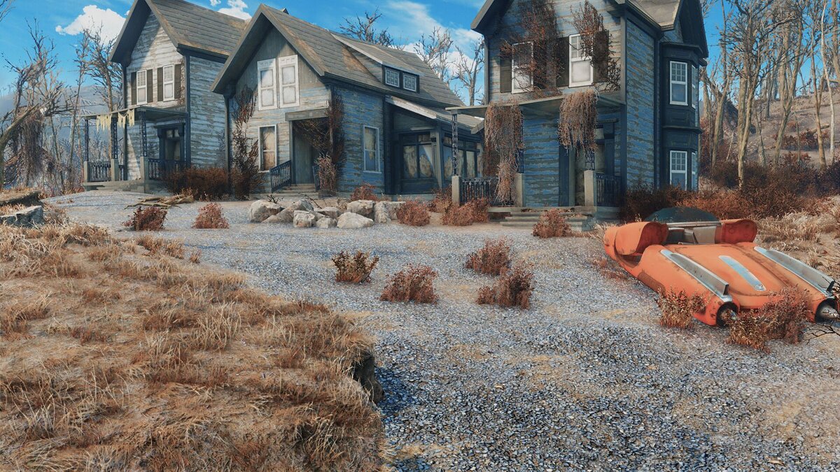 Fallout 4 — Природные ландшафты в 2K и 4K качестве
