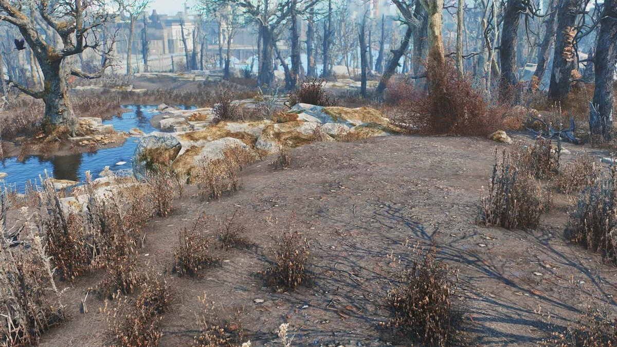 Fallout 4 — Природные ландшафты в 2K и 4K качестве