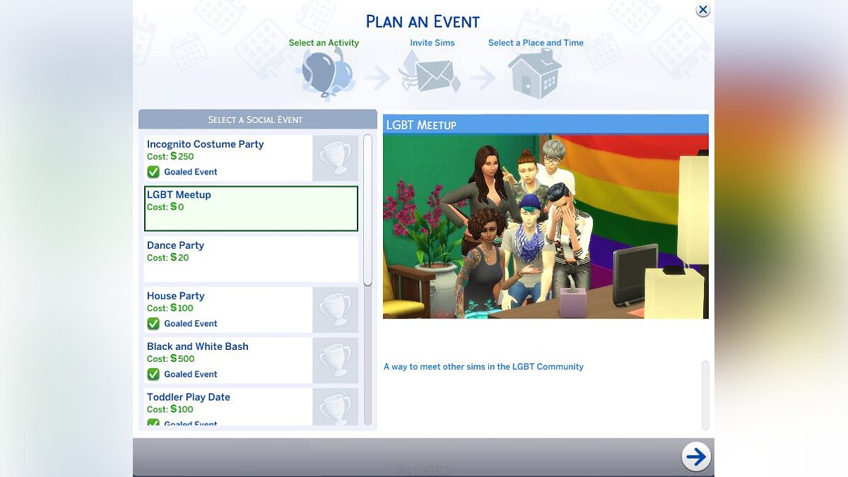 The Sims 4 — ЛГБТ мод v 3.0.6.5 (18+) (12.03.2020) / 18+ моды для взрослых / Персонажи и игроки