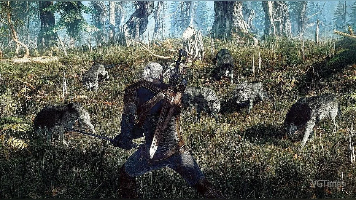 The Witcher 3: Wild Hunt — Дружелюбные волки