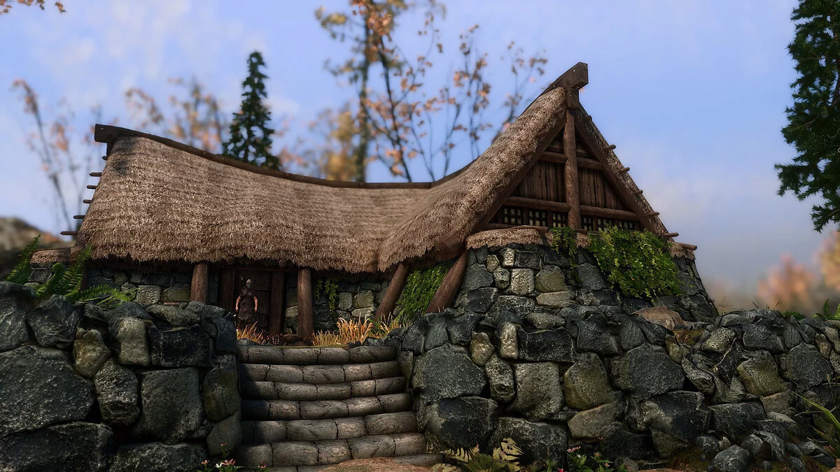 Elder Scrolls 5: Skyrim Special Edition — Фермерские дома и деревни в 4K и 2K