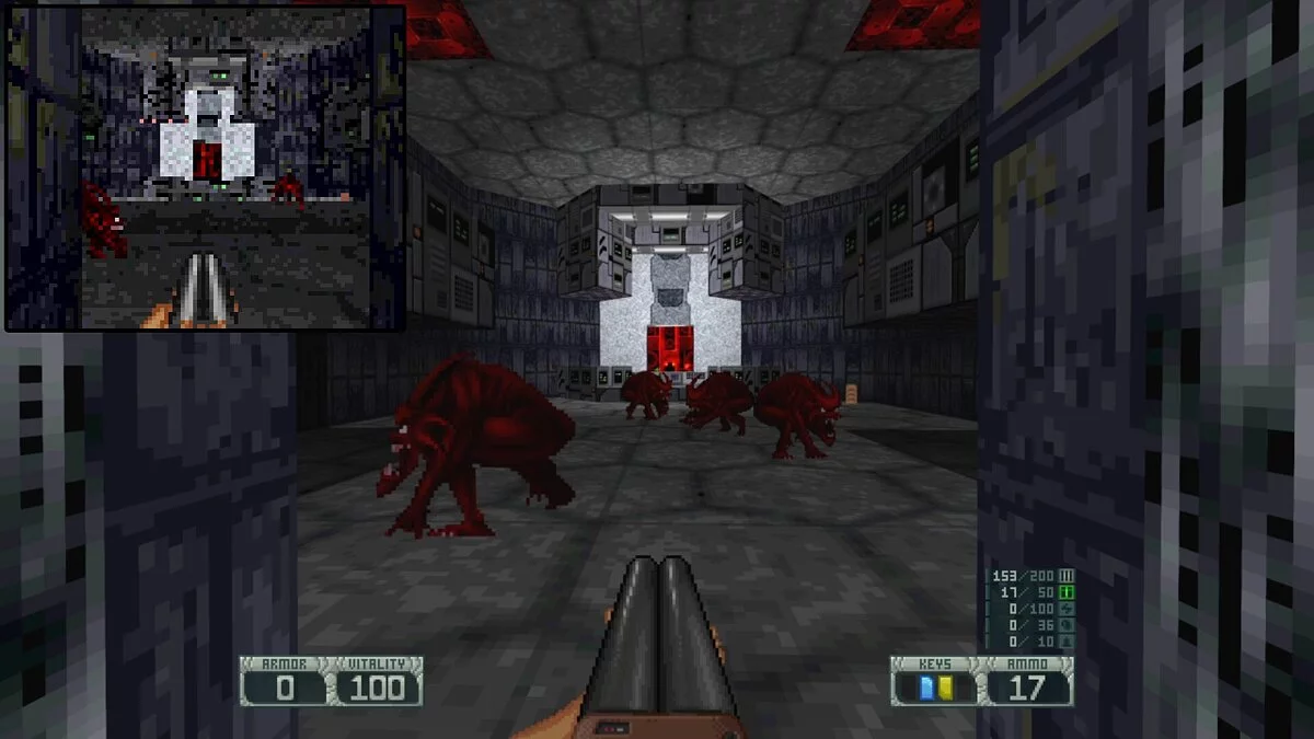 DOOM (1993) — Фанатский ремейк Alien Breed 3D