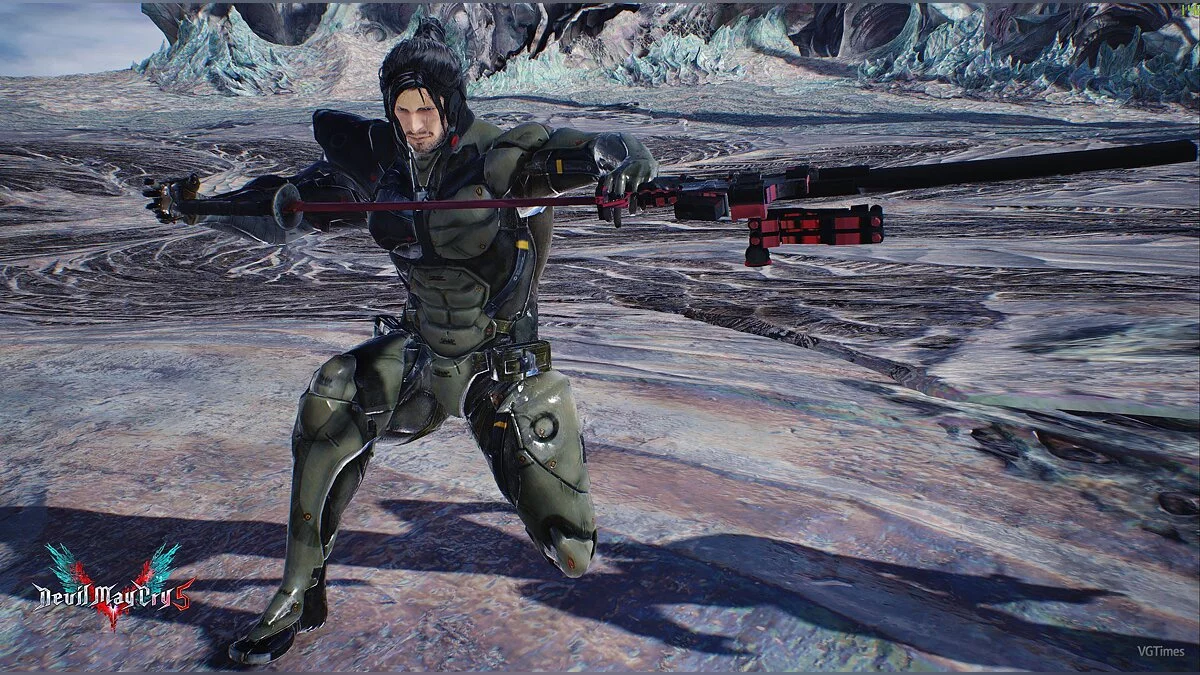 Devil May Cry 5 — Сэм из Metal Gear Rising: Revengeance